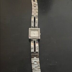 Guess Silver Women’s Square Dial Bracelet Watch